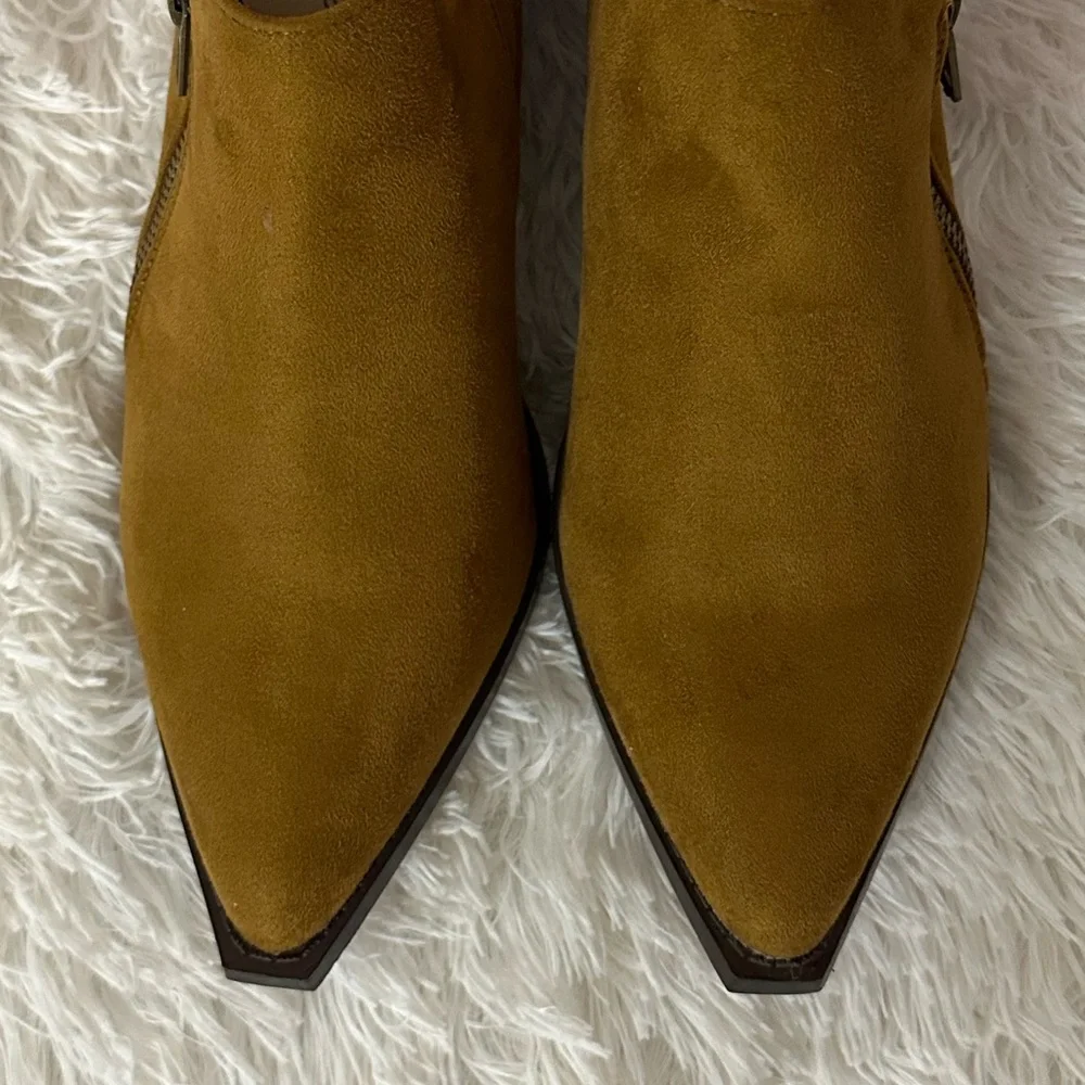 Penny Loves Kenny Microsuede Sync Ankle Boots Size 9 - NWT - Picture 6 of 15